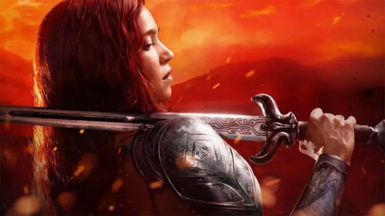 ‘Red Sonja’: Matilda Lutz passe à l’épée complète et à la sorcellerie dans une image de premier regard