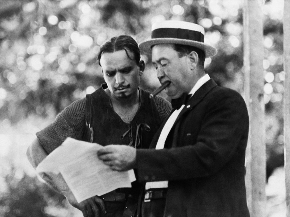 Douglas Fairbanks père et Robert Fairbanks