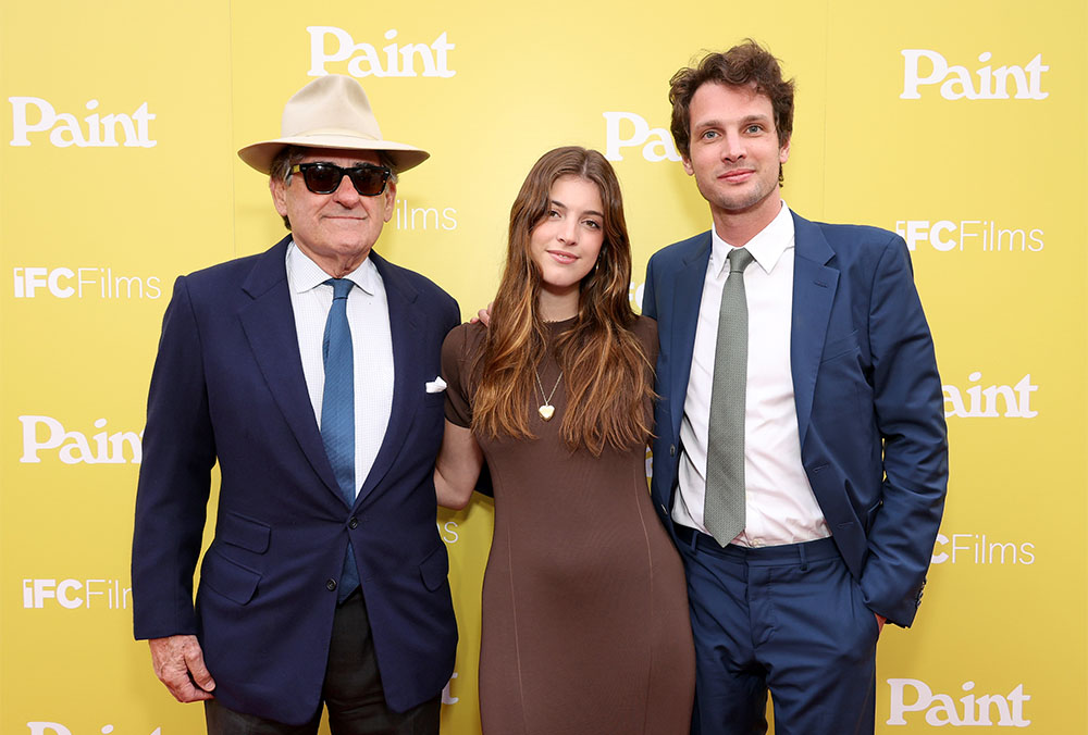 Peter Brant, Lily Brant et Dylan Brant assistent à la première de Los Angeles de IFC Films Paint au théâtre de l'hôtel Ace le 23 mars 2023 à Los Angeles, Californie.