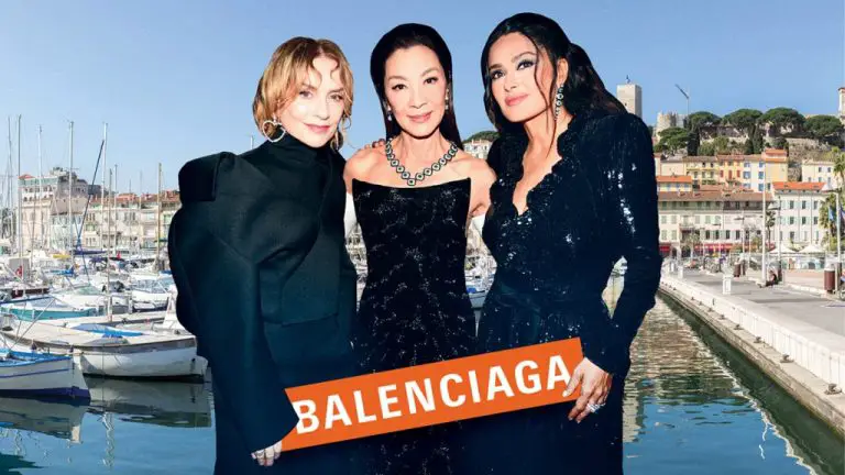 Balenciaga de retour sous les projecteurs du tapis rouge avec Michelle Yeoh, Isabelle Huppert et Salma Hayek