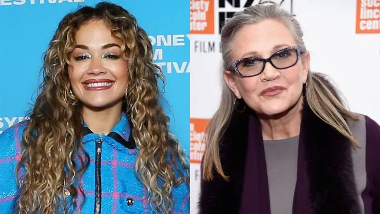 Rita Ora réfléchit à sa collaboration avec Carrie Fisher sur son dernier film : « She’s an Icon »