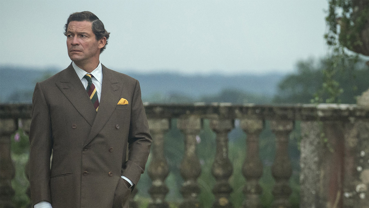 Dominic West dans le rôle du prince Charles dans 