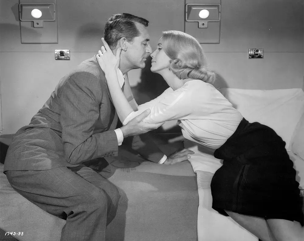Cary Grant et Eva Marie Saint dans NORD PAR NORD-OUEST, 1959