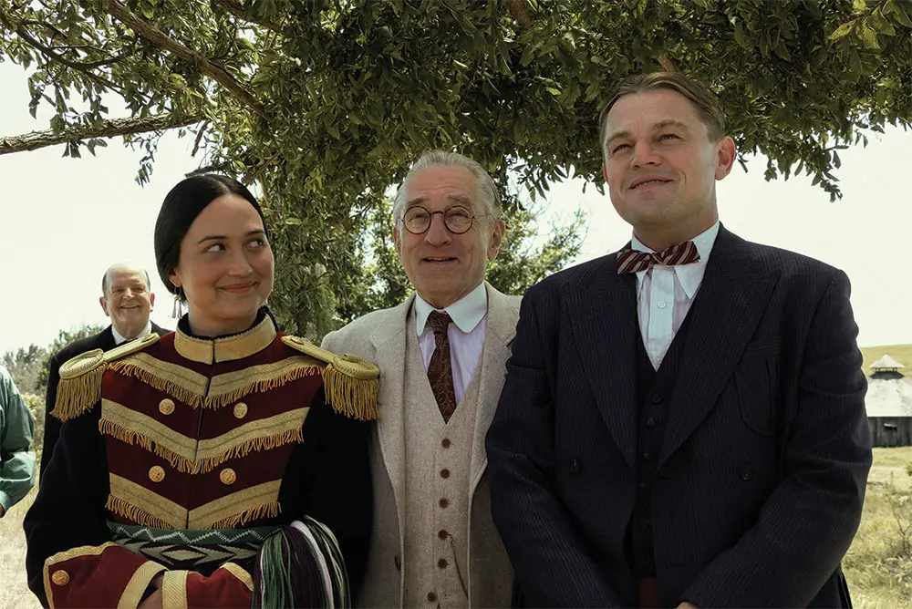 Robert De Niro (au centre) incarne le meneur William King Hale dans le film.