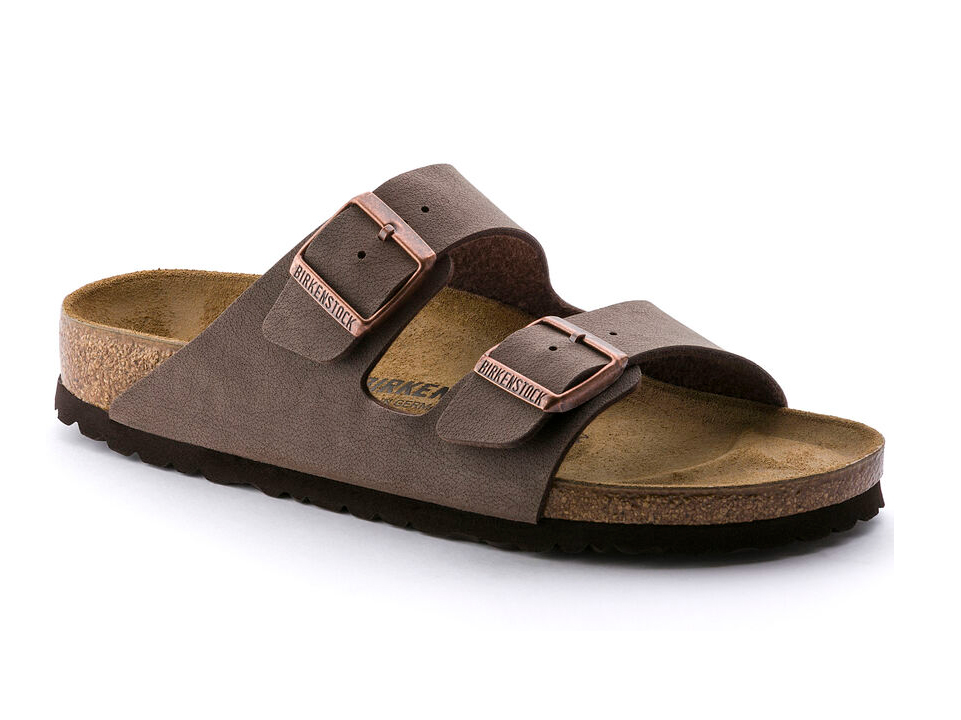 Sandale Birkenstock Arizona Birkibuc en moka