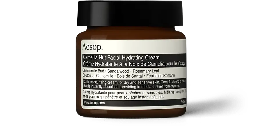 Crème hydratante pour le visage à la noix de camélia Aesop