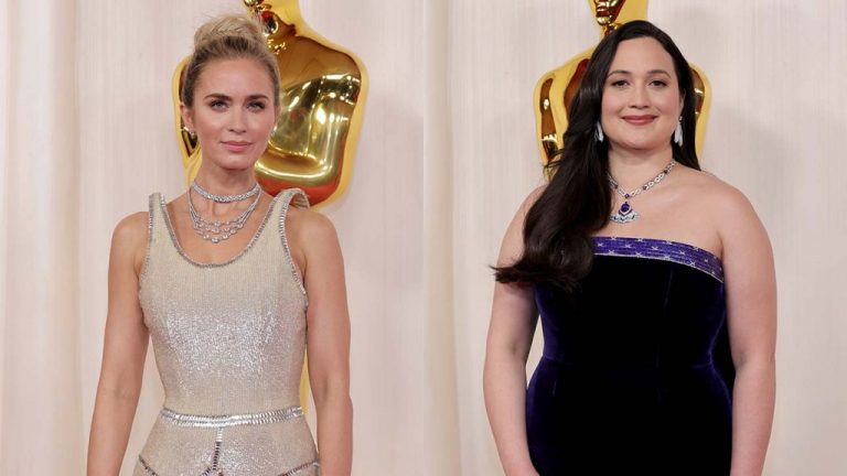Jenna Lyons et Luke Meagher de HauteLeMode révèlent leurs robes préférées aux Oscars et discutent de la « situation » d'Emily Blunt