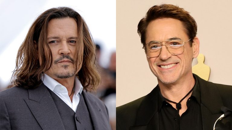 Johnny Depp supprime une photo retouchée avec Robert Downey Jr. après les Oscars