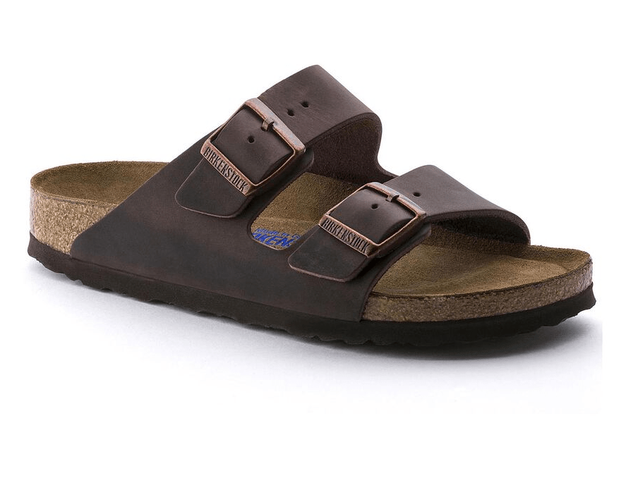 Sandale Birkenstock Arizona Birkibuc en moka