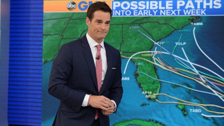Rob Marciano, météorologue d’ABC News, présent au réseau