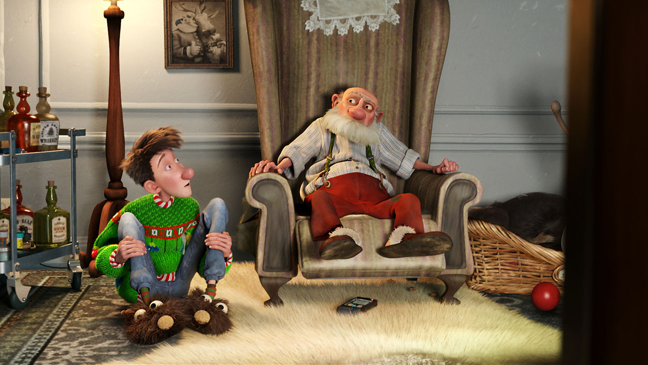 Bill Nighty interprète le Père Noël dans 