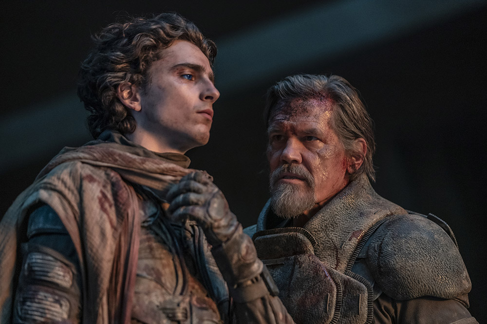 Timothée Chalamet et Josh Brolin dans Dune Two