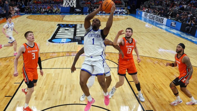 Évaluation de la télévision: March Madness Rounds a frappé des sommets de plusieurs décennies pour le support masculin