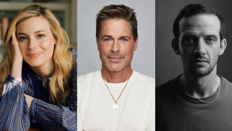 Rob Lowe revient au tournage à Los Angeles avec «  The Musical  » en face de Gillian Jacobs et Will Brill