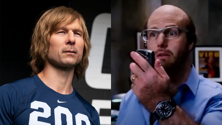 Glen Powell dit que Tom Cruise était son «premier appel» pour les conseils de prothèses dans «Chad Powers»: «Il nous a pointés dans la bonne direction… Nous remercions TC pour cela»