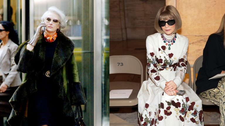 Miranda Priestly de Meryl Streep rencontre Anna Wintour Filming ‘Devil Wears Prada 2’ au Milan Fashion Show