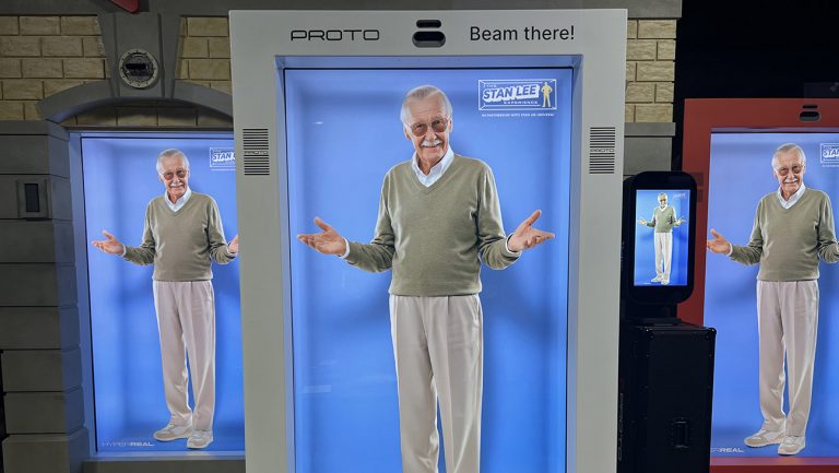 Un hologram AI Stan Lee parlera avec les fans de La Comic Con