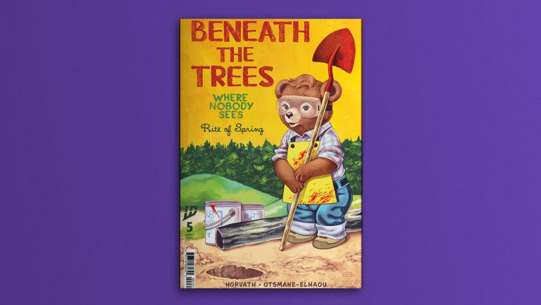 «  Sous les arbres où personne ne voit  » pour obtenir le troisième volume alors que IDW éprouve une franchise à succès (exclusive)