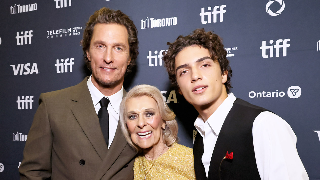 Matthew McConaughey, Mary Kathlene McCabe et Levi Alves McConaughey