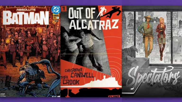 Meilleures bandes dessinées et romans graphiques de Heat Vision en 2025 : « Absolute Batman », « Bug Wars », « Lucas Wars », « Out of Alcatraz » et plus encore