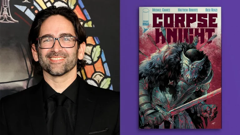 Michael Chaves, cinéaste de « Conjuring : Last Rites », écrit la bande dessinée d&rsquo;horreur « Corpse Knight » (Exclusif)