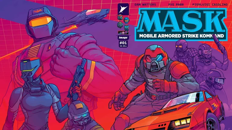 Skybound de Robert Kirkman dévoile la bande dessinée « MASK »