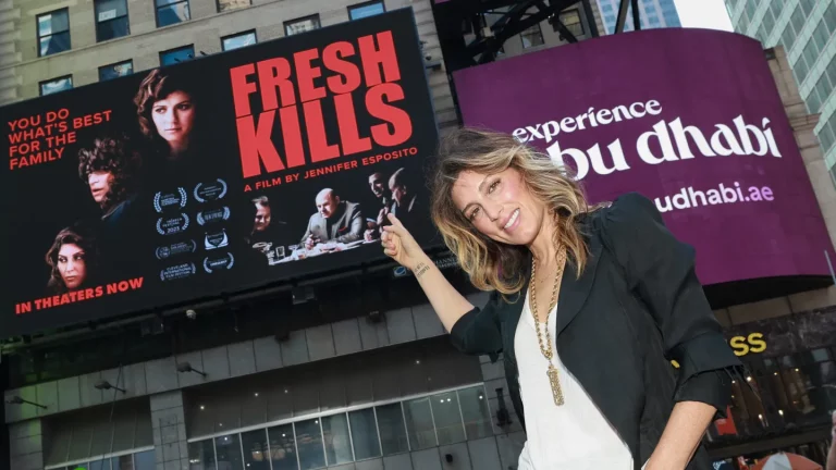 Jennifer Esposito dit qu&rsquo;elle quitte la maison qu&rsquo;elle avait hypothéquée pour faire ses débuts en tant que réalisatrice