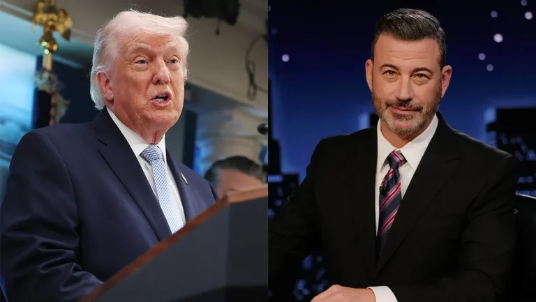 Jimmy Kimmel dit que le président exhortant ABC à le licencier est une distraction « des dossiers Trump-Epstein »
