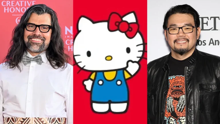 Les réalisateurs du film « Hello Kitty » David Derrick Jr. et John Aoshima pour Warner Bros.