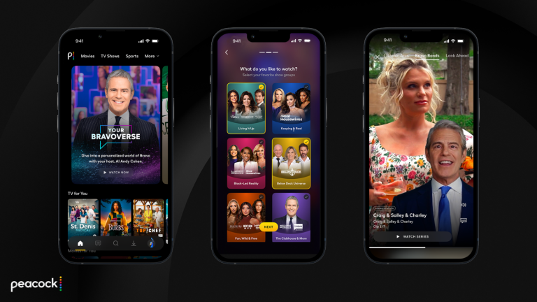 Dans le cadre du grand pari de Peacock sur la vidéo verticale et le contenu mobile (exclusif)