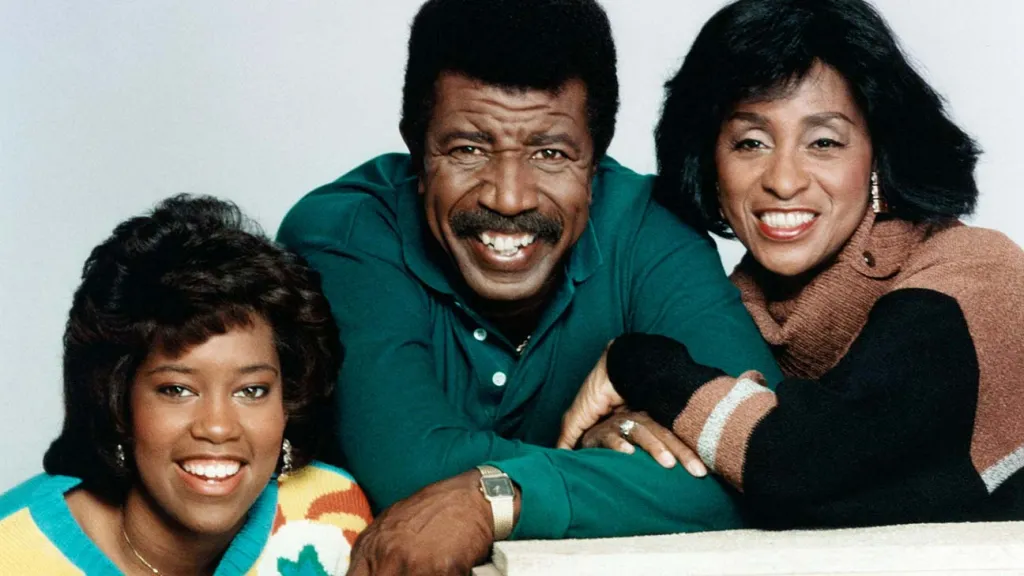Regina King, Hal Williams, Marla Gibbs, (1989) dans 227.
