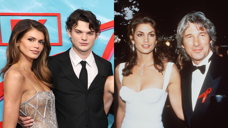 Homer Gere dit que c&rsquo;est « vraiment drôle » de travailler avec Kaia Gerber sur « The Shards », 30 ans après le divorce de parents célèbres