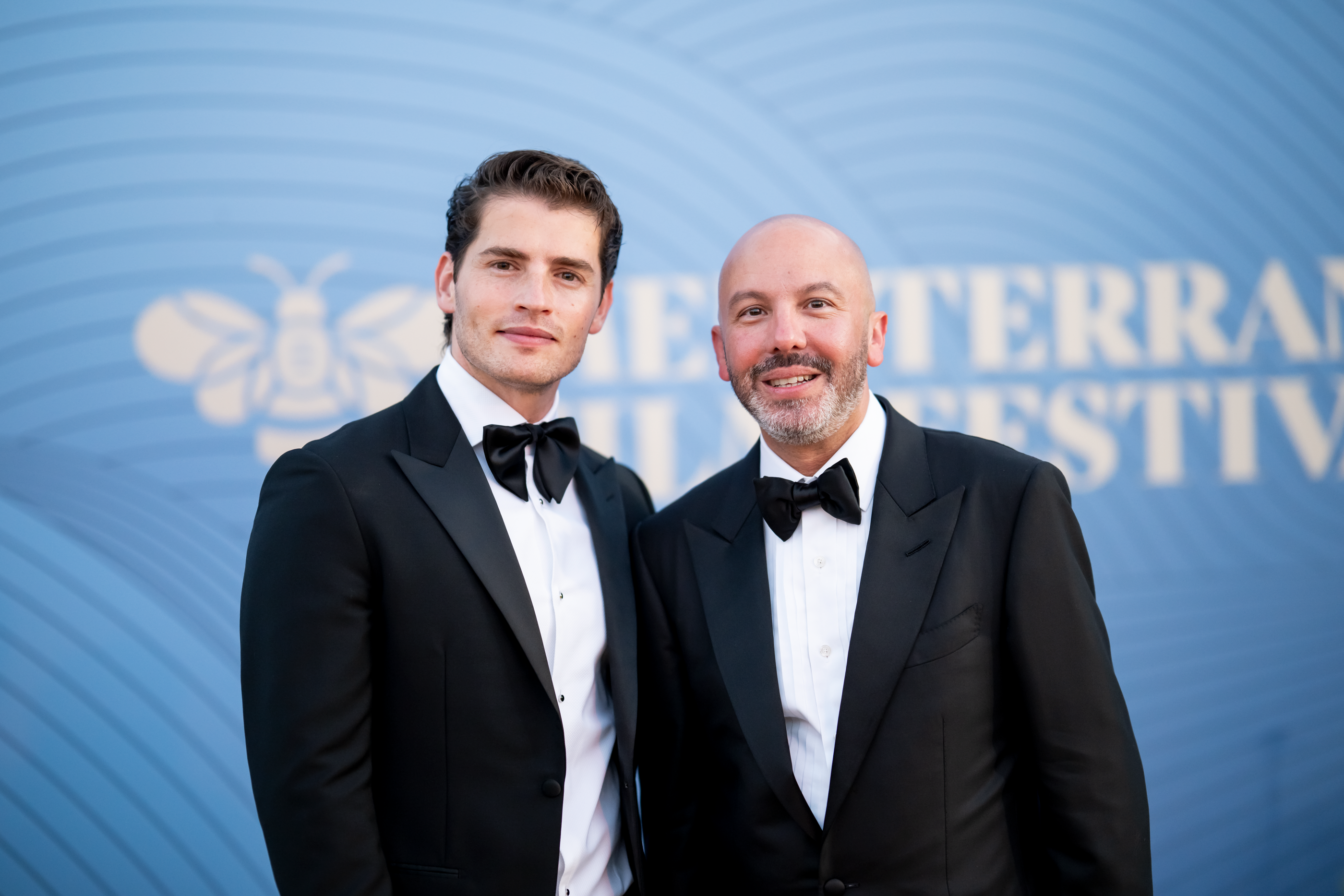 Gregg Sulkin et Johann Grech assistent aux Golden Bee Awards du Mediterrane Film Festival à Malte le 28 juin 2026.