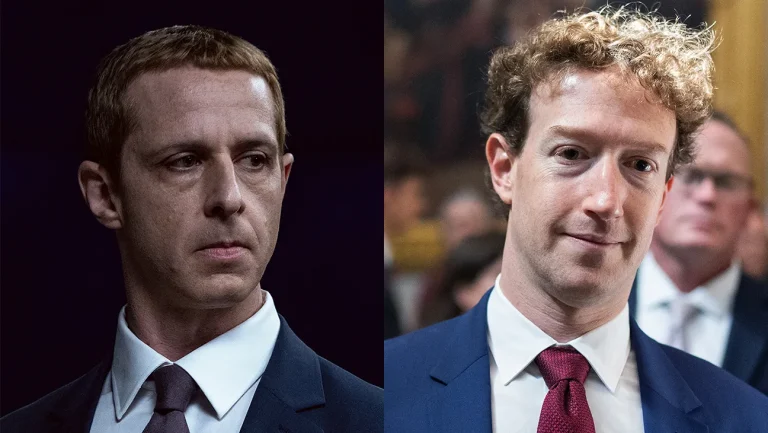 Jeremy Strong dit qu&rsquo;il a contacté Mark Zuckerberg après avoir été choisi pour son rôle dans « The Social Reckoning » – et il a répondu
